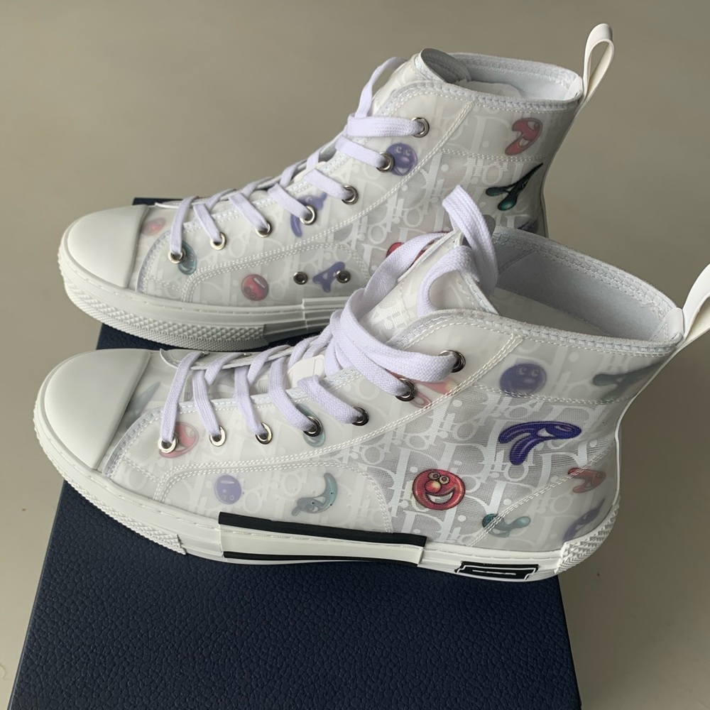 DIOR B23 HIGH-TOP. SIZE EU 42. FITS LIKE US 9.